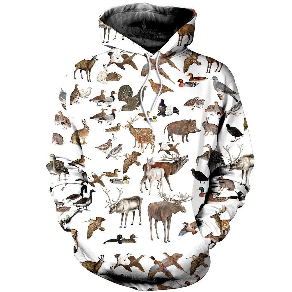 3D All Over Printed Hunting Animals Shirts and Shorts - Amaze Style™-Apparel