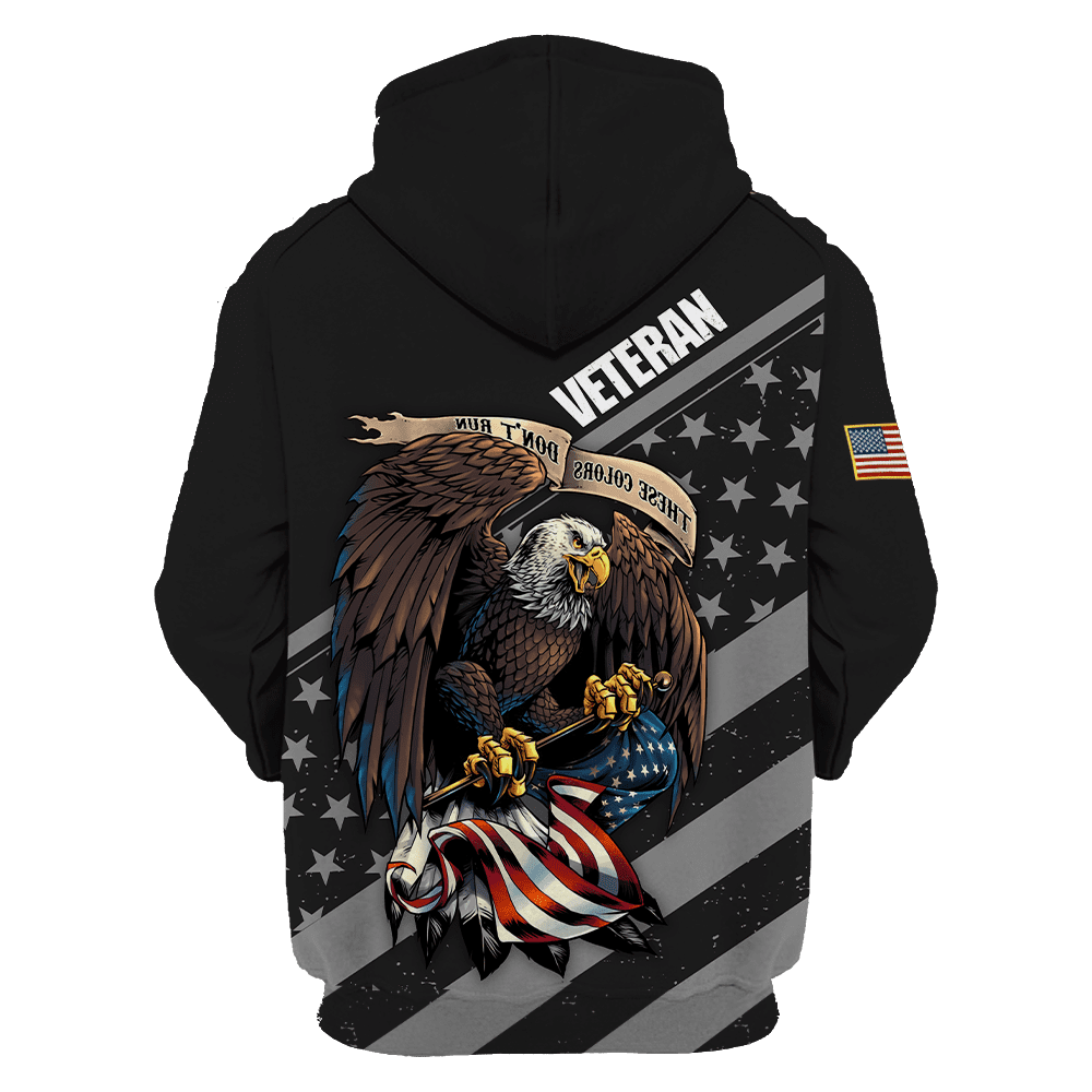 Premium Unique Veterans Polo Shirts Ultra Soft And Comfort Black Collar Black