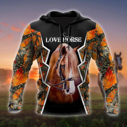 American Quarter Horse Camo 3D All Over Printed Shirts For Men And Women TR1712201CL