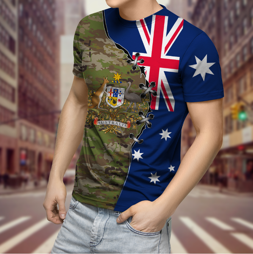 The Australian Army 3D All Over Printed Shirts For Men And Women VP10032104