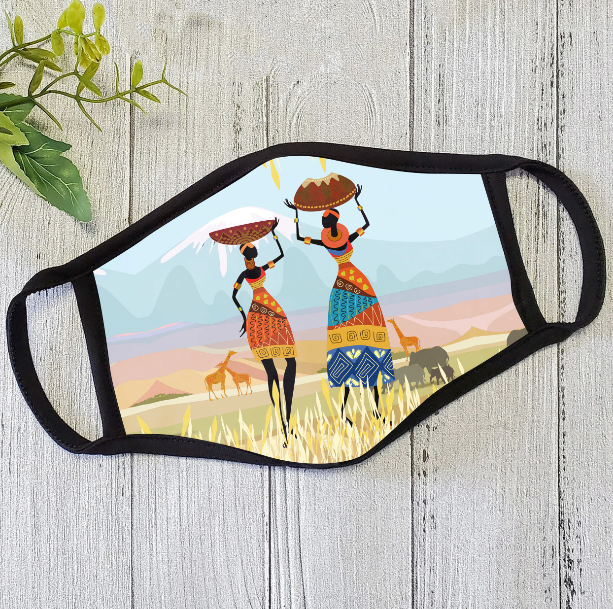 African Culture  Face Mask ML