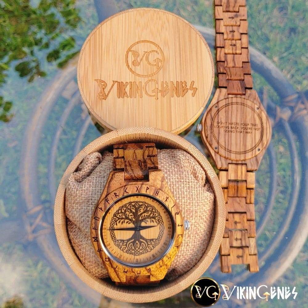 Tree Of Life Handmade Wooden Watch
