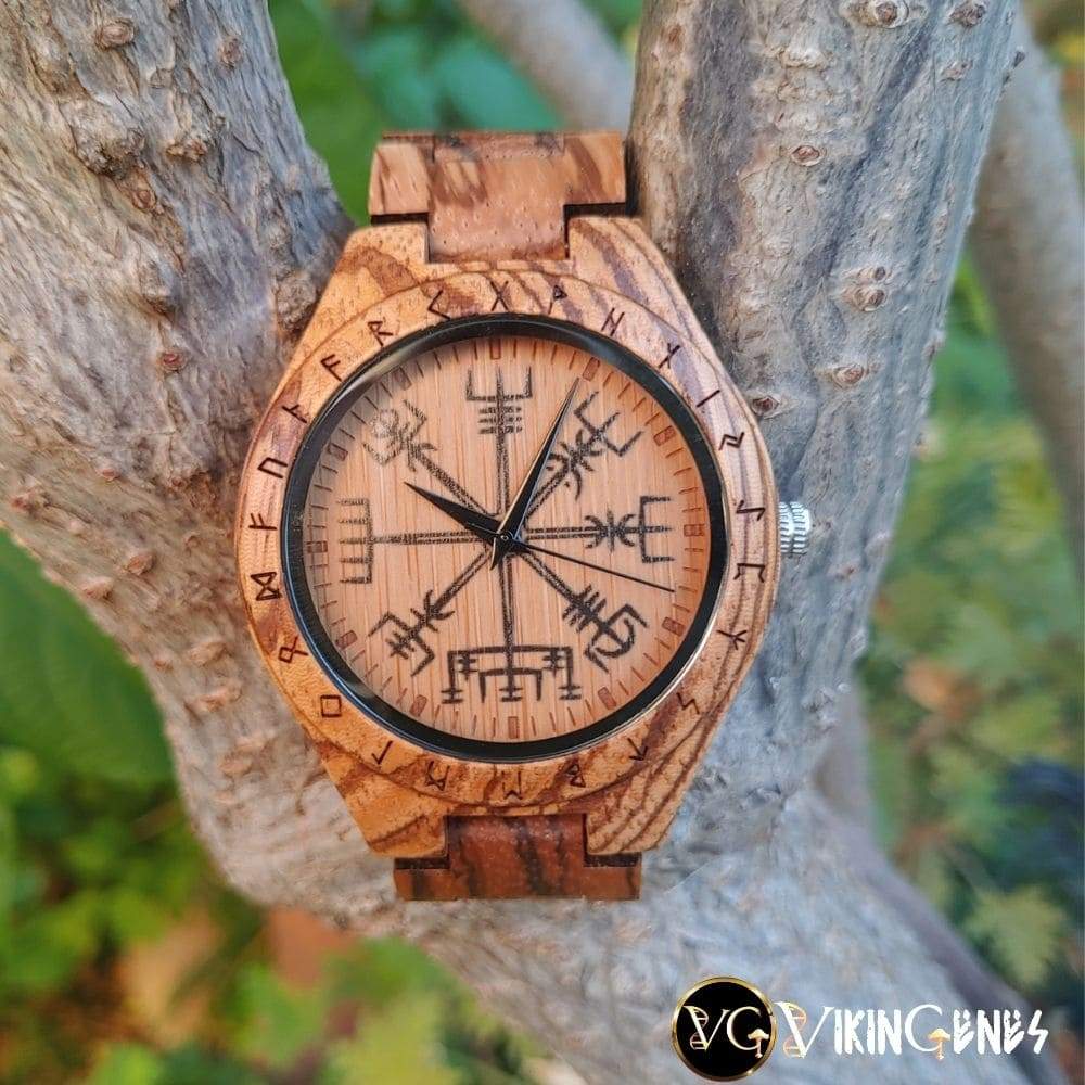 Vegvisir Handmade Wooden Watch