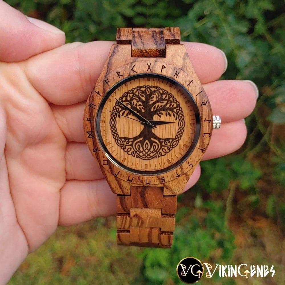 Tree Of Life Handmade Wooden Watch