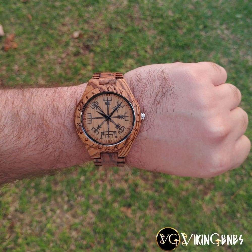 Vegvisir Handmade Wooden Watch