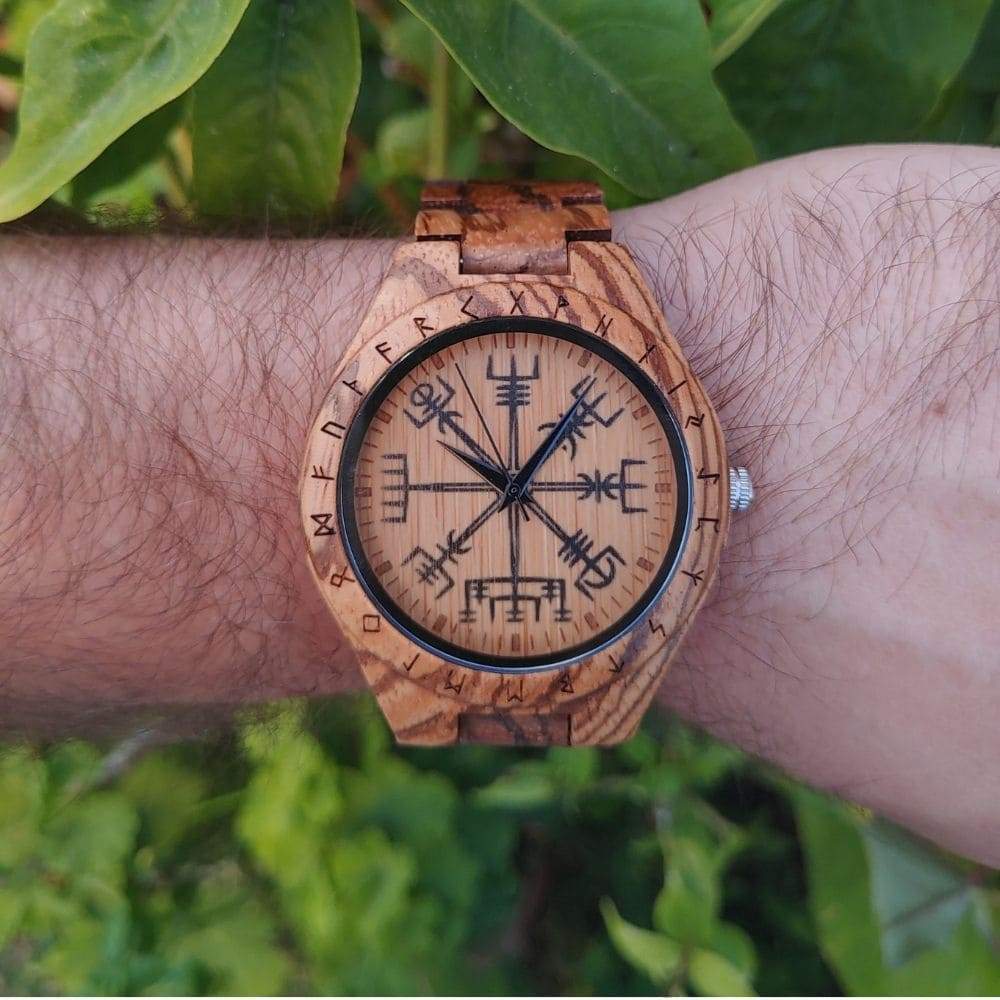 Vegvisir Handmade Wooden Watch
