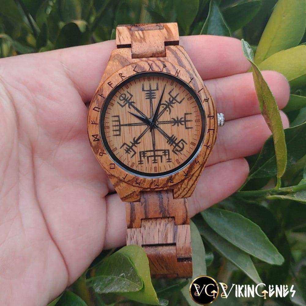 Vegvisir Handmade Wooden Watch