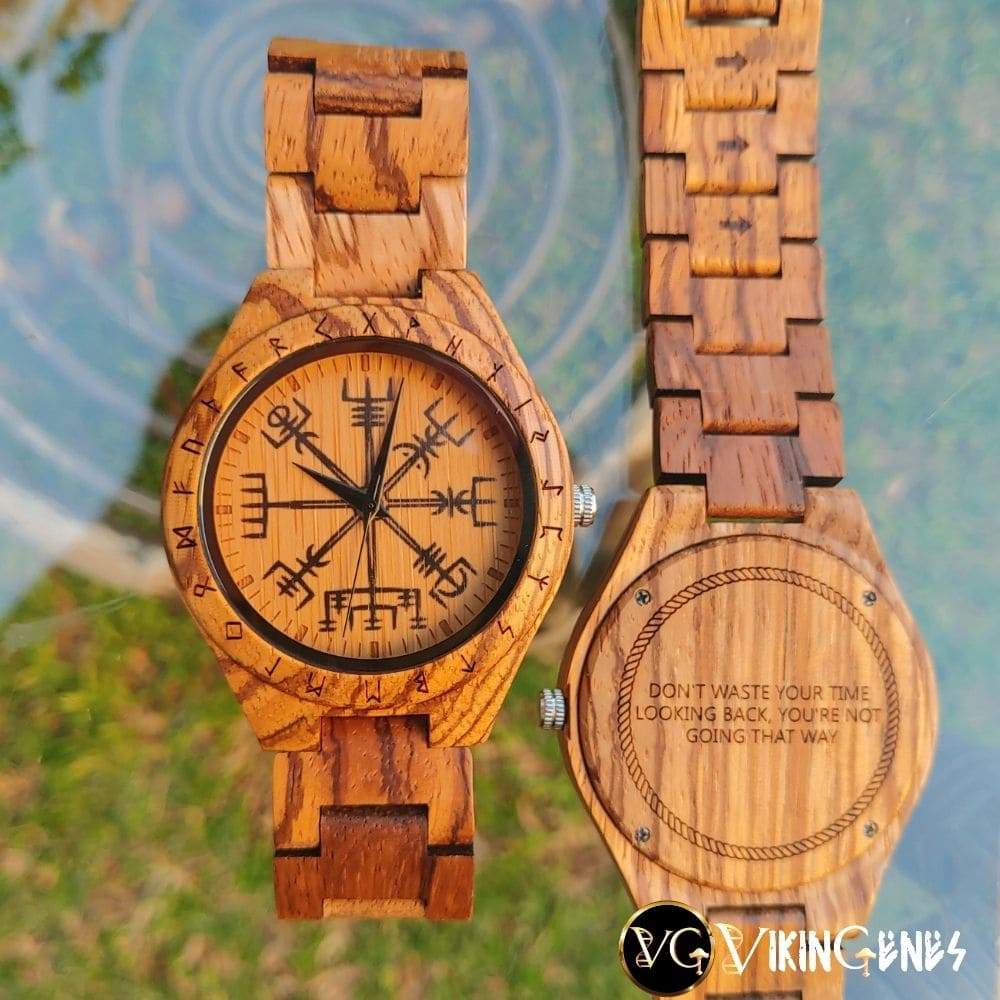 Vegvisir Handmade Wooden Watch