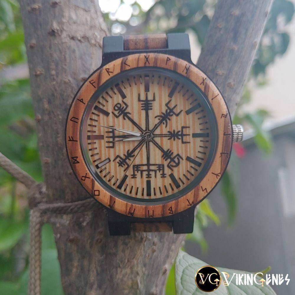 Vegvisir Handmade Wooden Watch