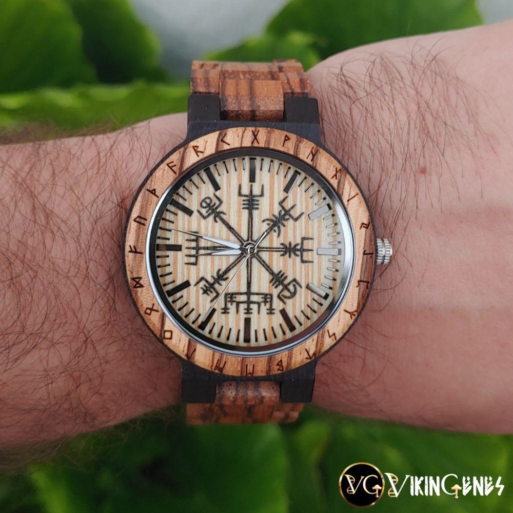 Vegvisir Handmade Wooden Watch