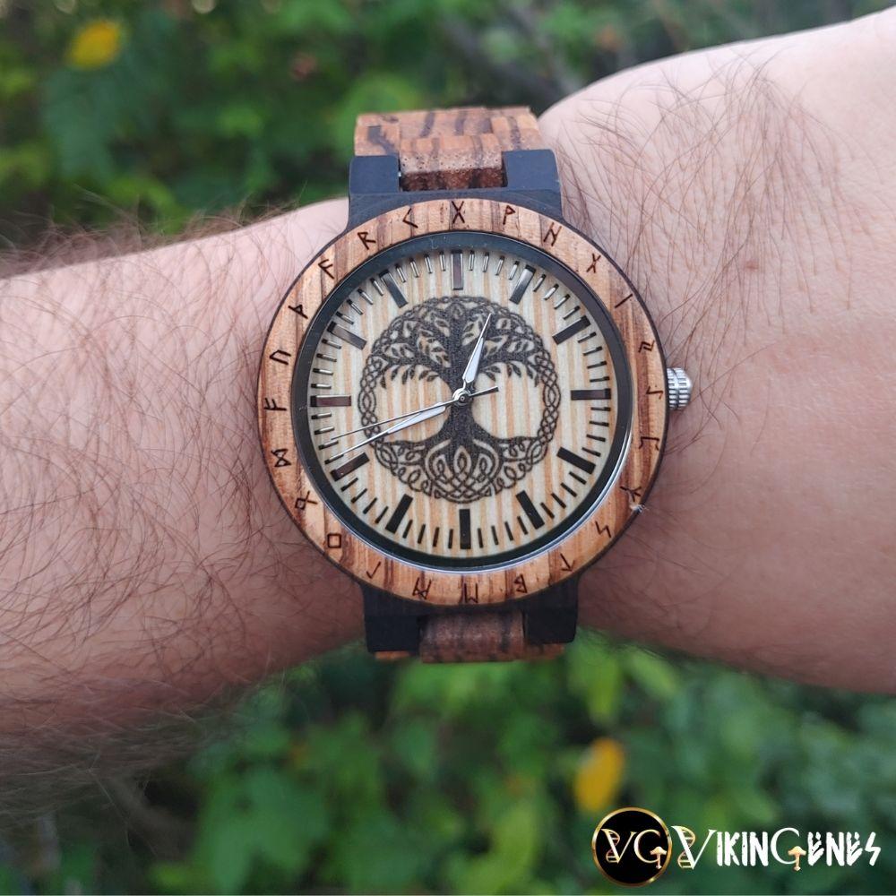 The Great Tree Of Life Wooden Watch