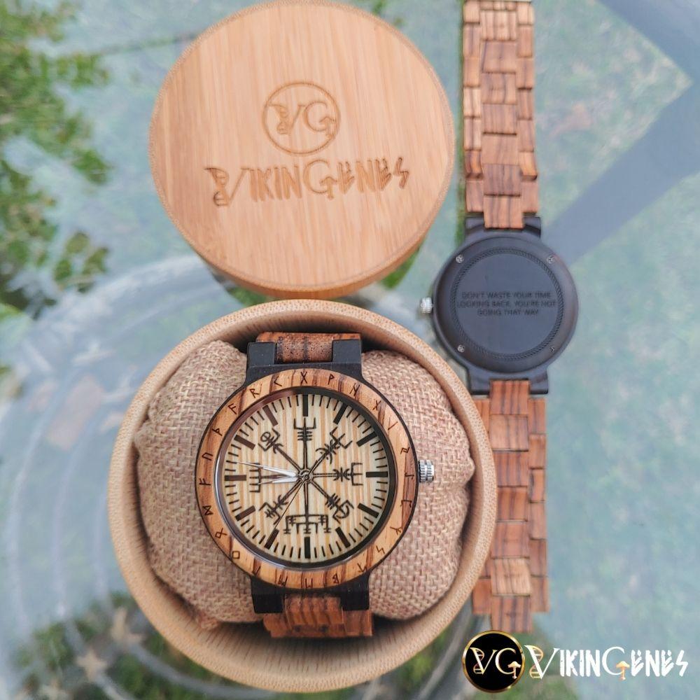 Vegvisir Handmade Wooden Watch