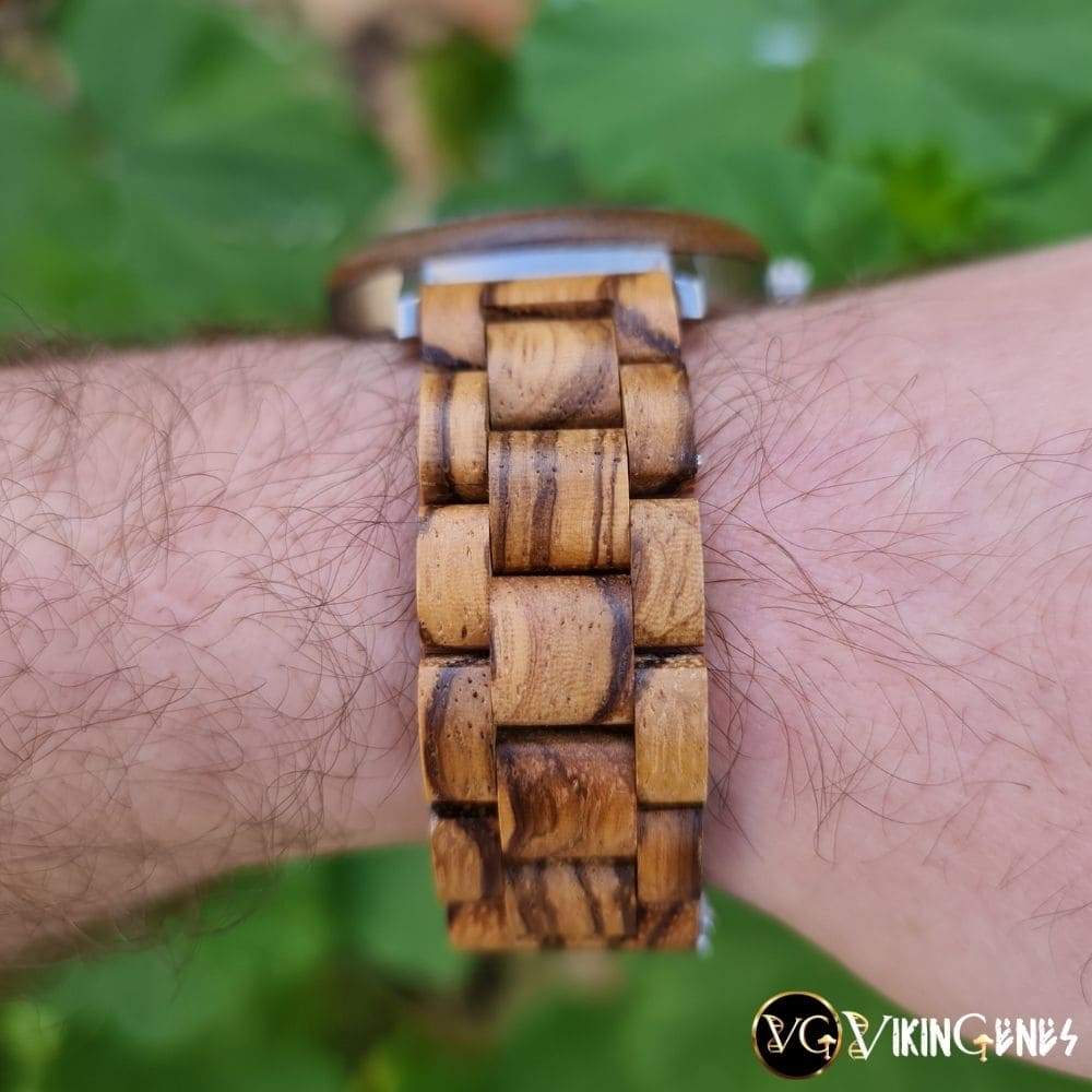 Thor's Hammer Mjölnir Handmade Wooden Watch