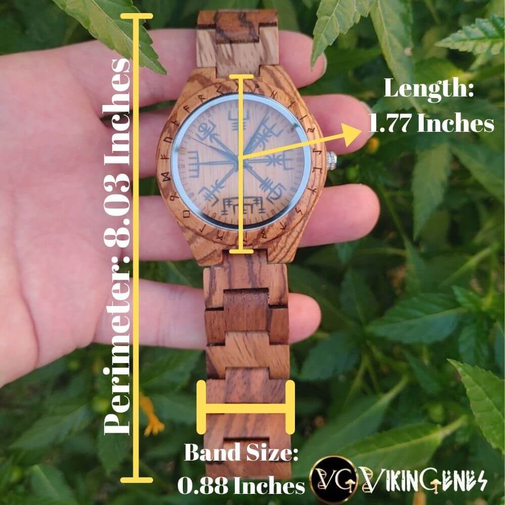 Vegvisir Handmade Wooden Watch