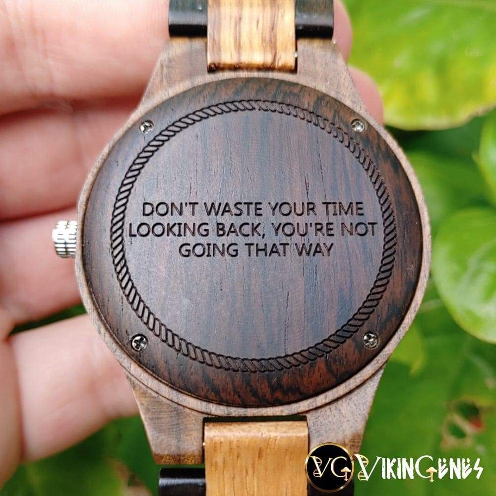 Thor's Hammer Mjölnir Handmade Wooden Watch