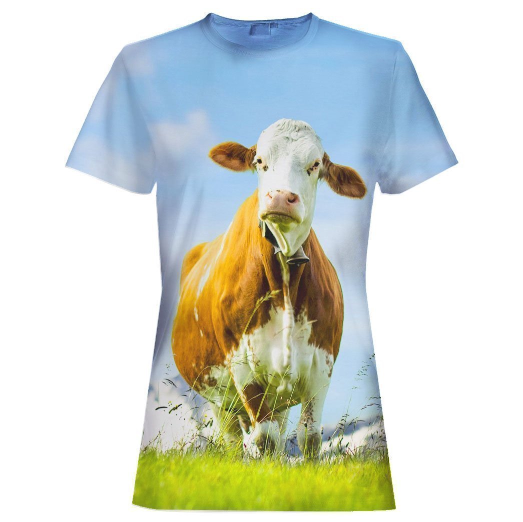 3D All Over Print Cute Cow Hoodie-Apparel-6teenth World-T-Shirt-S-Vibe Cosy™