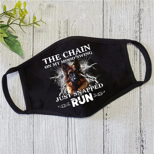 Best Xmas Gift German Shepherd Mask Polyblend Face Mask DL