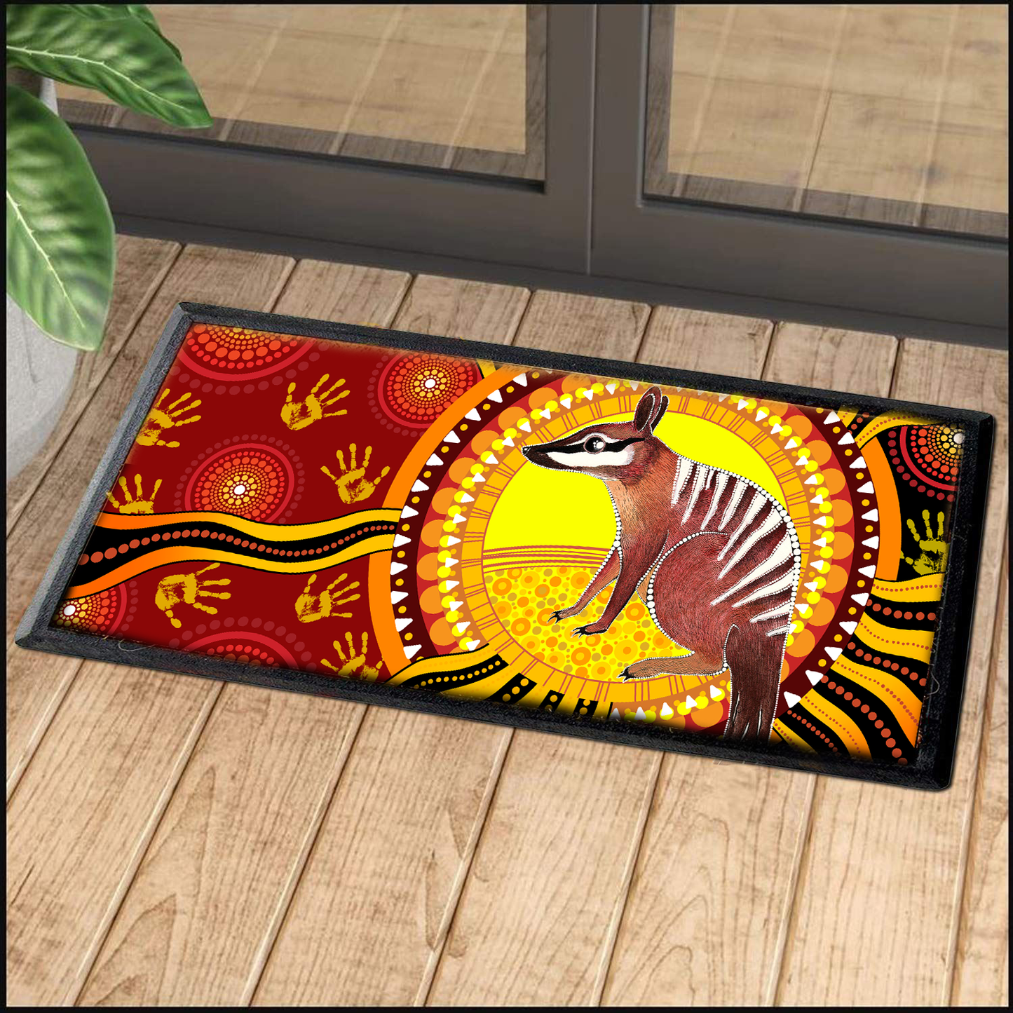Aboriginal Decors Australian Gifts Numbat Door Mat
