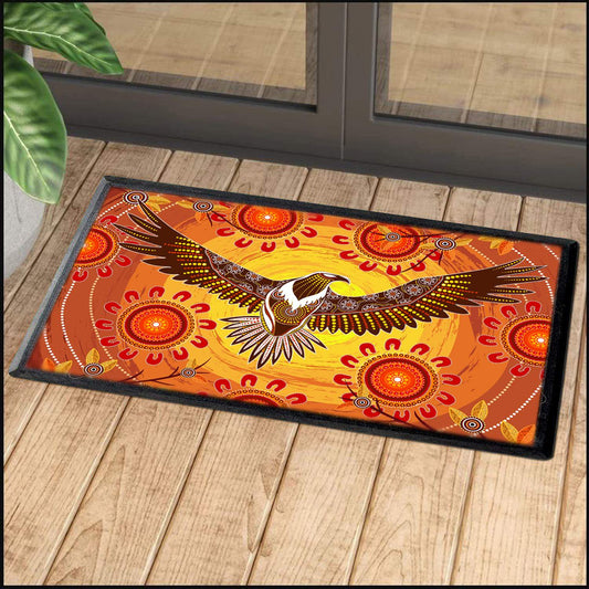Aboriginal Decors Australian Gifts Power Eagle Door Mat