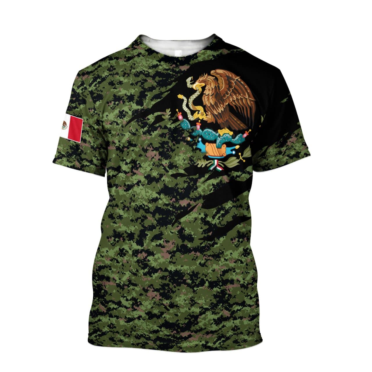 Aztec Mexican Combo T-shirt and Short 3D All Over Printed