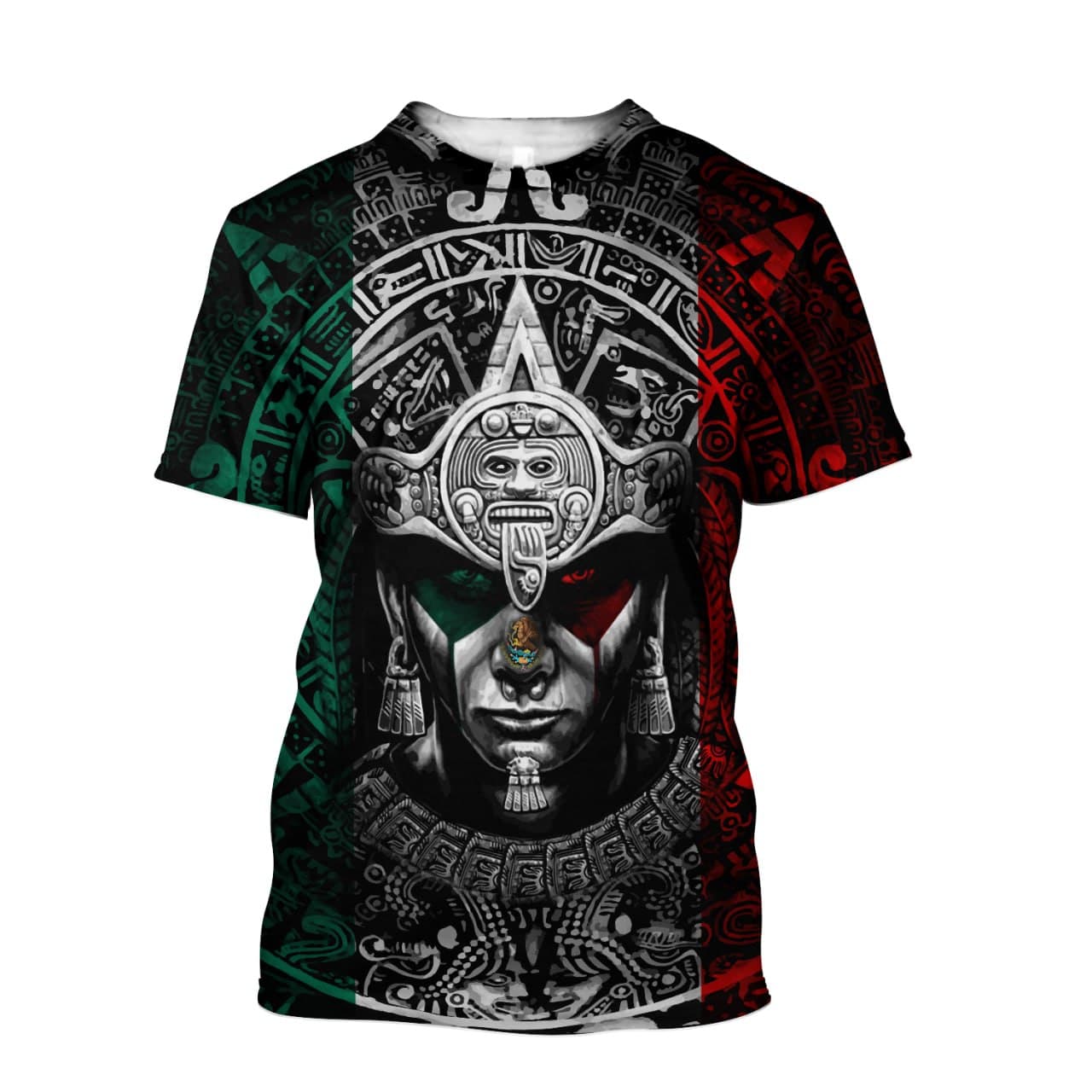 Aztec Mexican Combo T-shirt and Short 3D All Over Printed