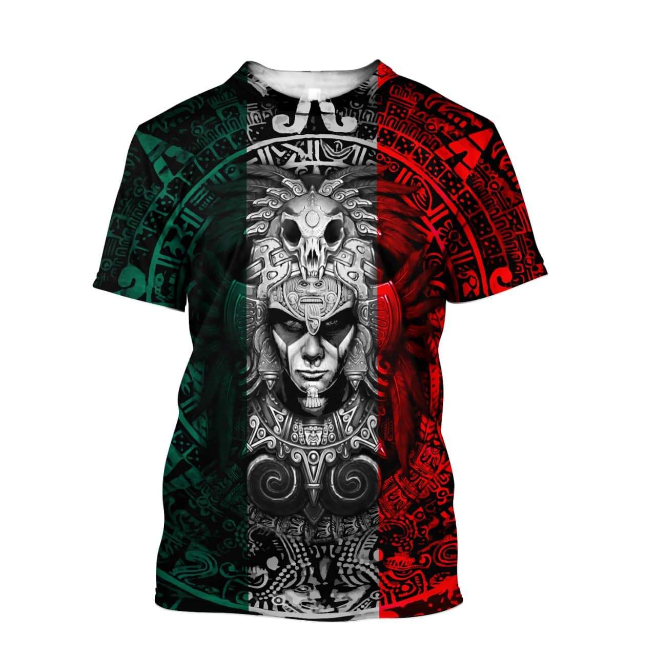 Aztec Mexican Combo T-shirt and Short 3D All Over Printed