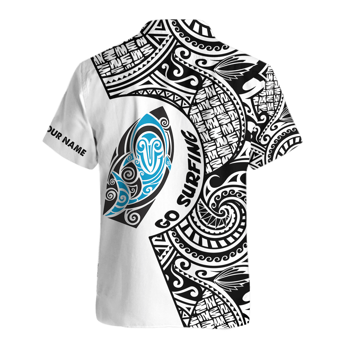 Amazing Polynesian Go Surfing Hawaii Shirt Combo With Short