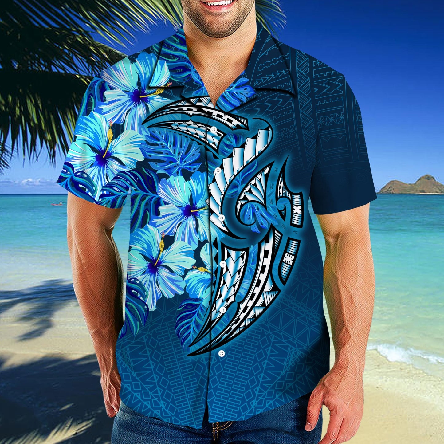 Amazing Polynesian Hibiscus Hawaii Shirt