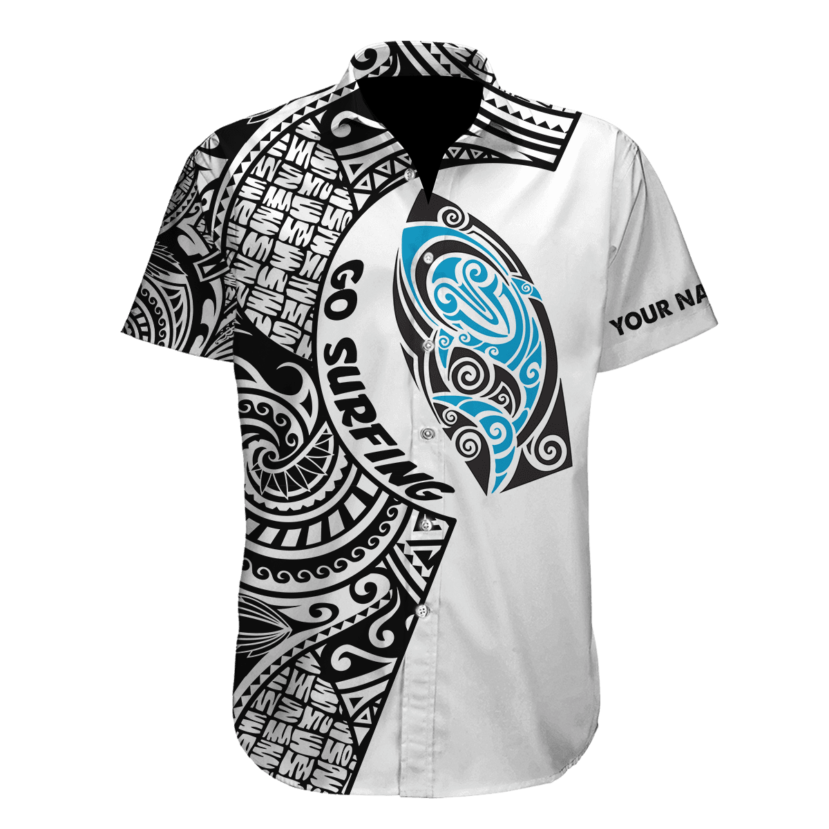 Amazing Polynesian Go Surfing Hawaii Shirt Combo With Short