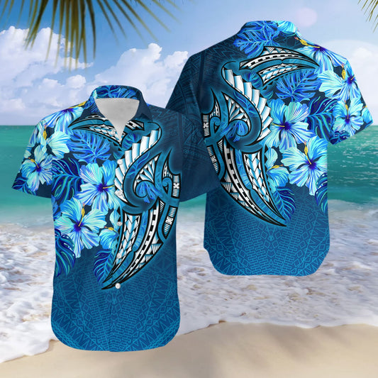 Amazing Polynesian Hibiscus Hawaii Shirt