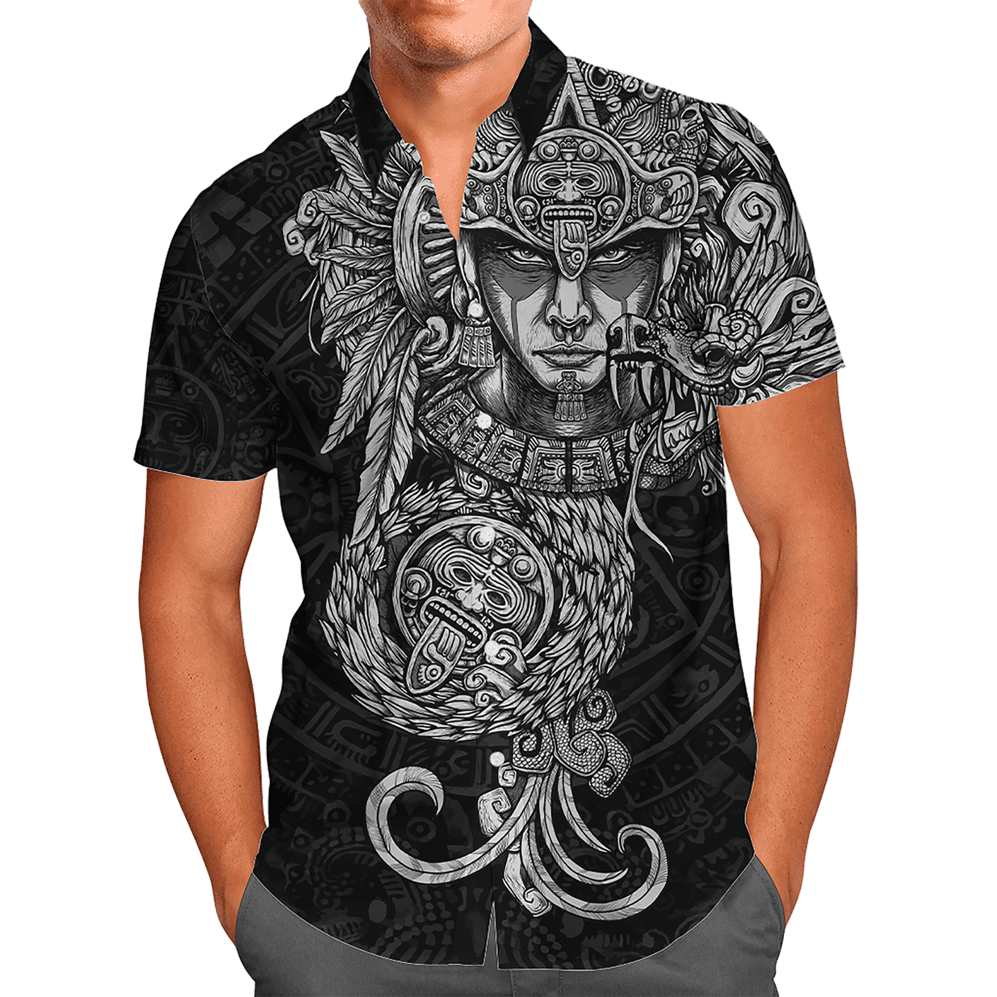 Aztec Mexican 3D All Over Printed Unisex Shirts DQB12072102