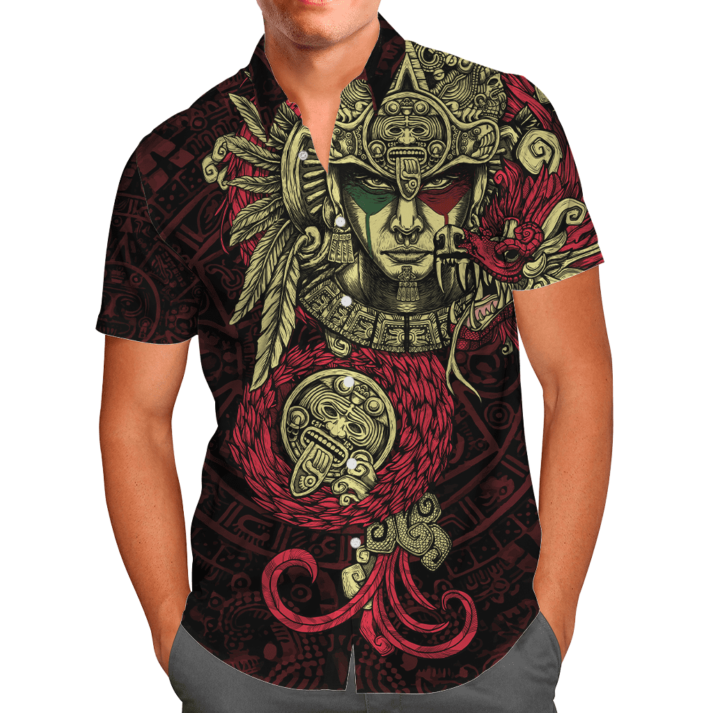 Aztec Mexican 3D All Over Printed Unisex Shirts DQB13072101