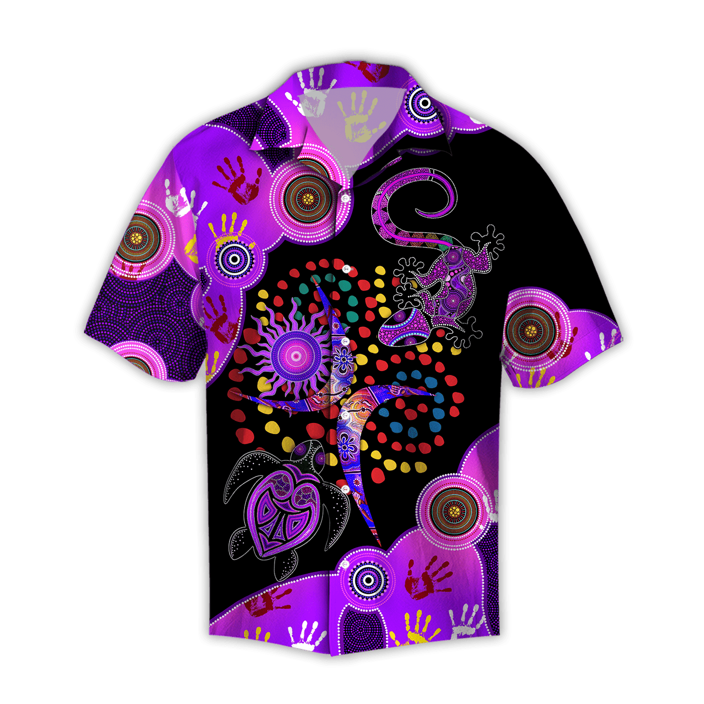 Aboriginal Naidoc Week 2021 Best Purple Turtle Lizard Hawaii Shirt