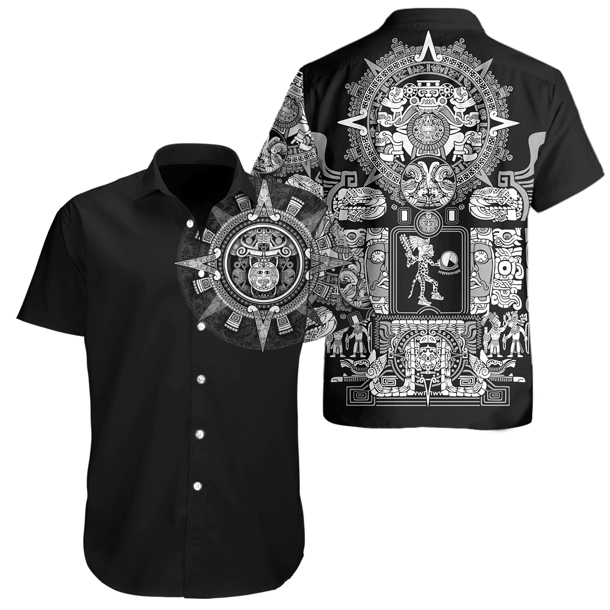 Aztec Mexican 3D All Over Printed Unisex Shirts DQB09072101
