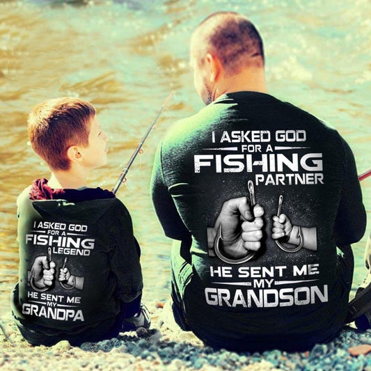 Combo Fishing Partner (Son+Dad) for father day HC24601 - Amaze Style™-Apparel