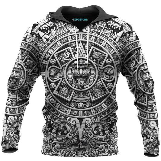 Aztec Mexico 3D All Over Printed Unisex Hoodie 17032102.CTA
