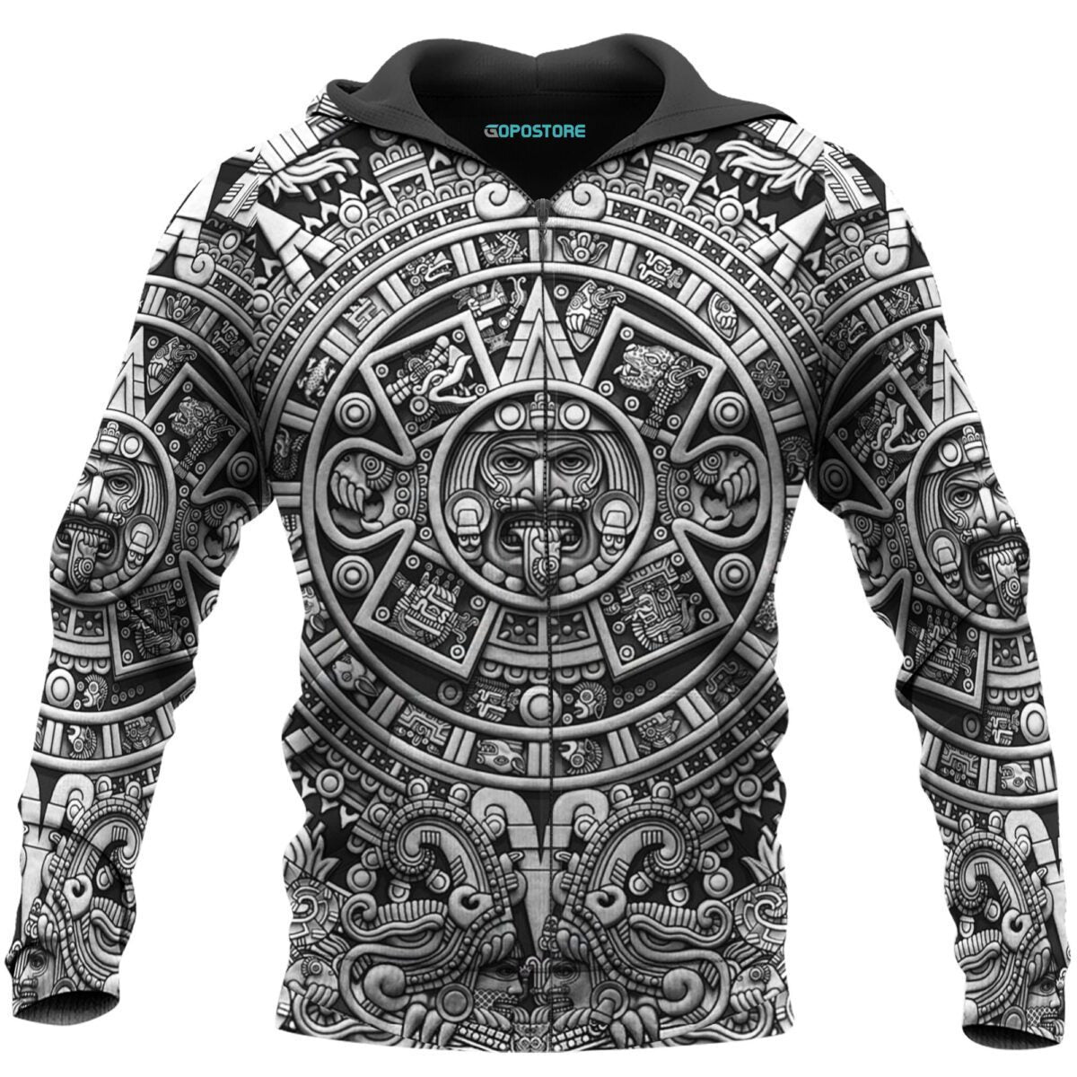 Aztec Mexico 3D All Over Printed Unisex Hoodie 17032102.CTA