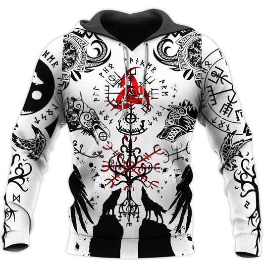 BEAUTIFUL VIKINGS TATTOO 3D - Amaze Style™-Apparel