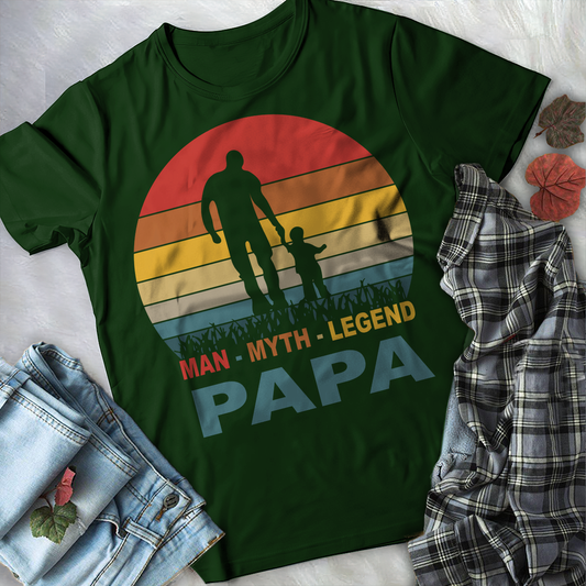 Papa The Man The Myth The Legend T Shirt
