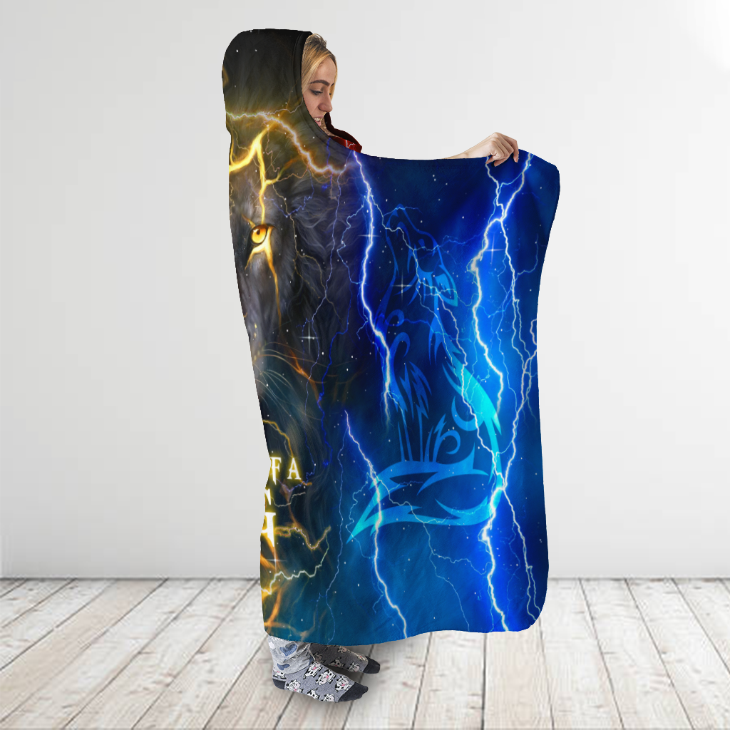 The Power Of Three Souls Dragon Wolf Lion Hoodie Blanket 3D All Over Printed