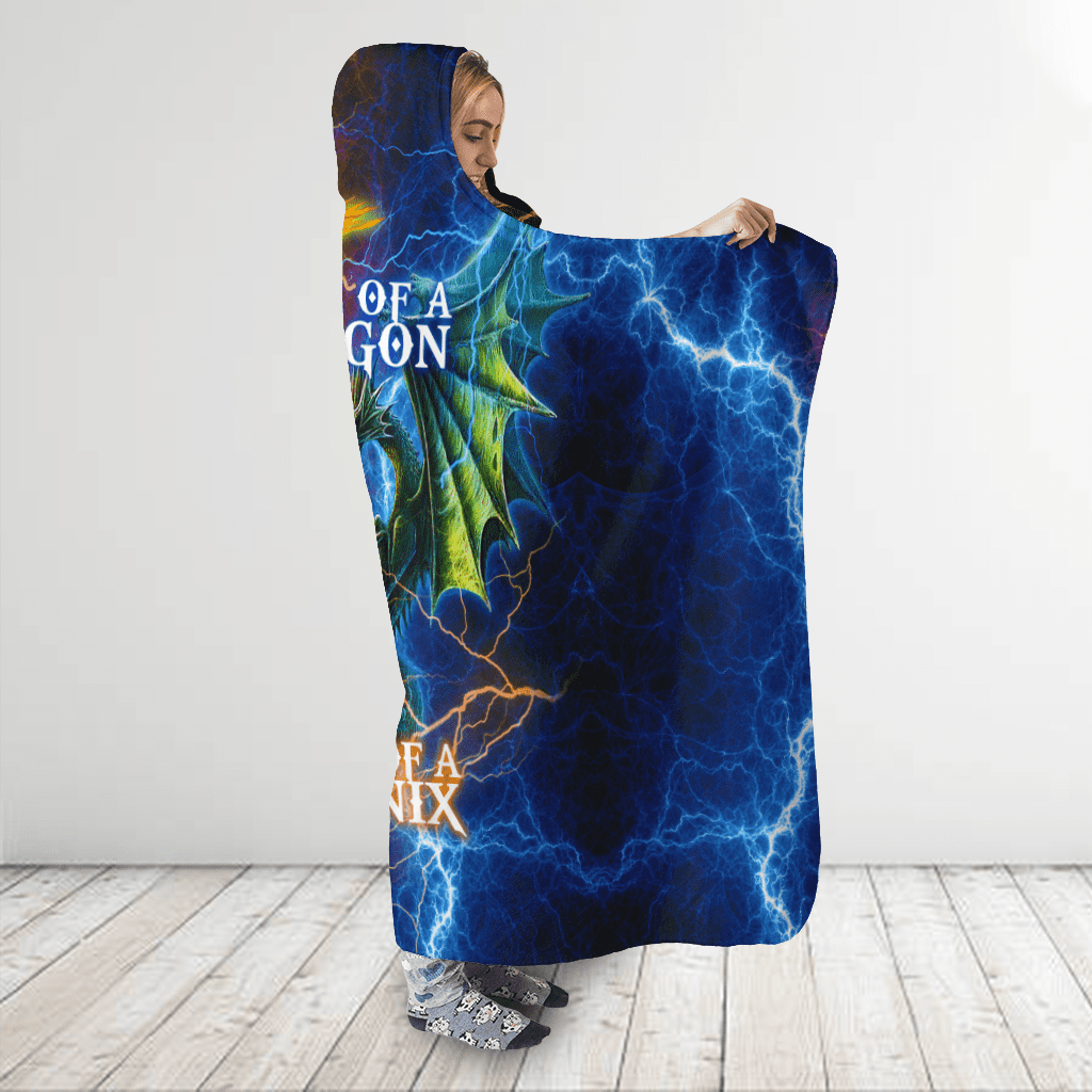 The Power Of Three Souls Dragon Phoenix Lion Hoodie Blanket 3D All Over Printed