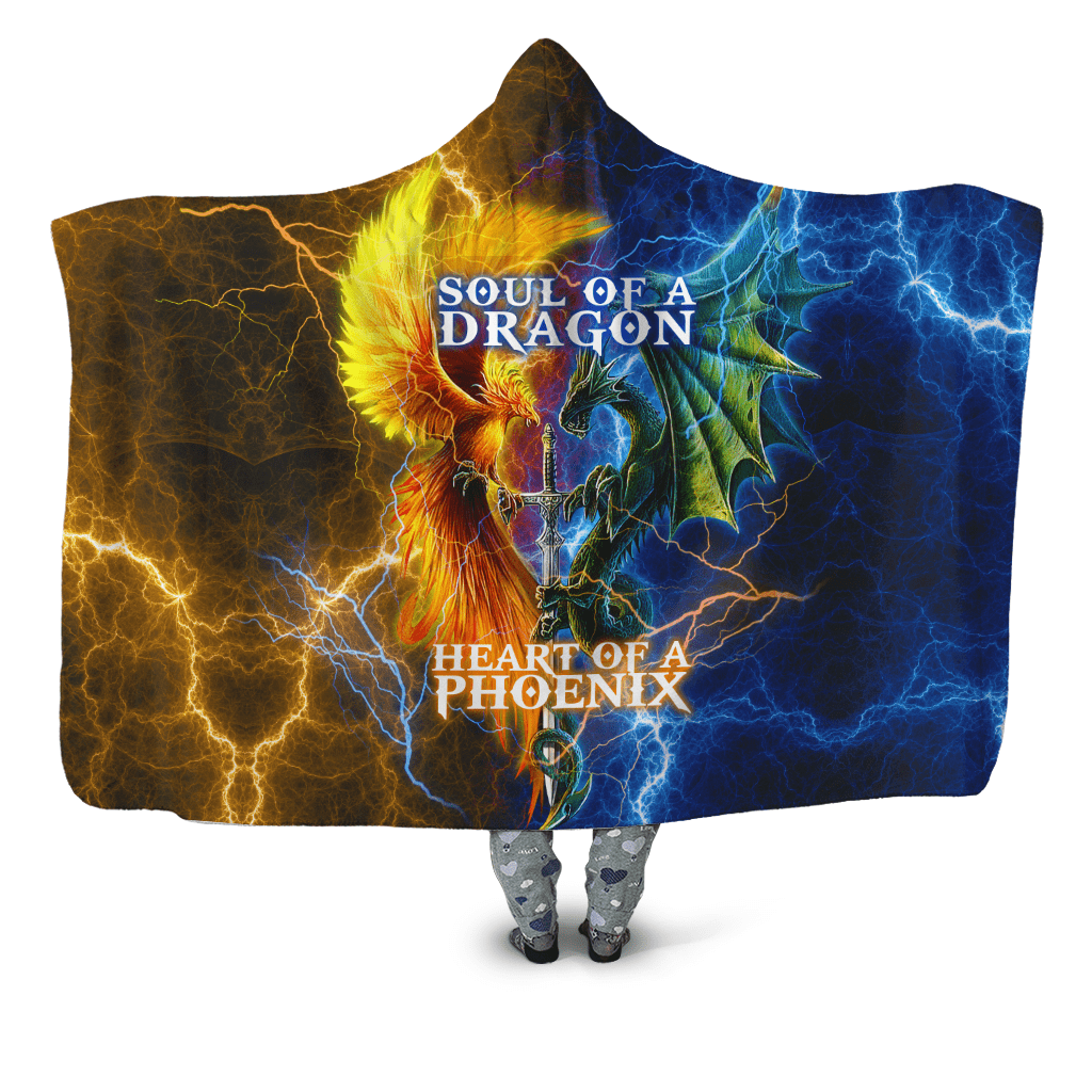 The Power Of Three Souls Dragon Phoenix Lion 3D All Over Printed Unisex Shirts