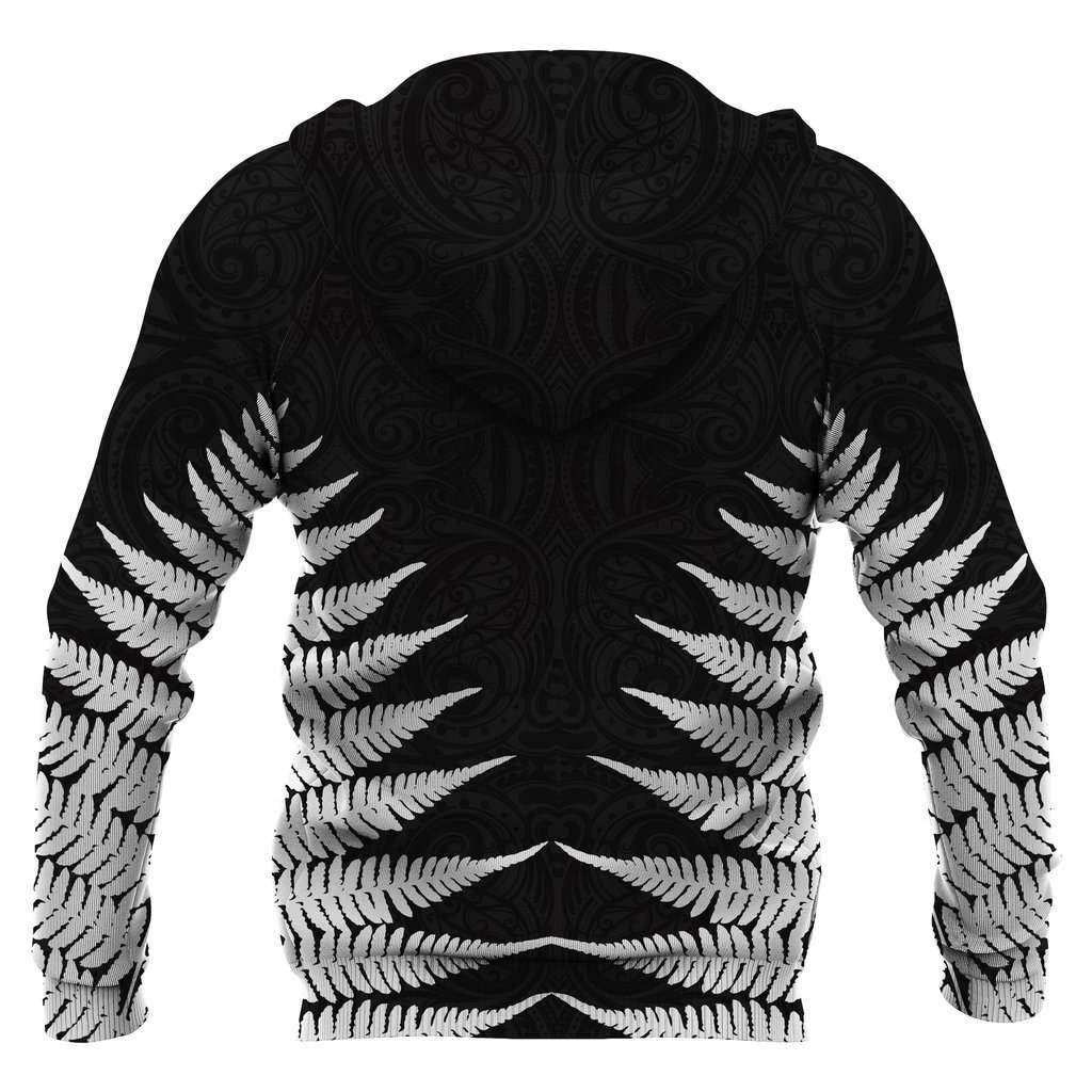 Aotearoa Rugby Silver Fern All Over Hoodie Classic Style HC0909 - Amaze Style™-Apparel