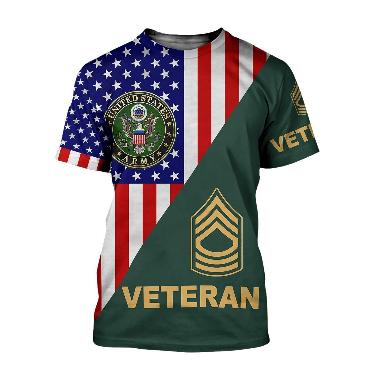 Army US flag 3D all over printed shirts HC24401 - Amaze Style™-Apparel