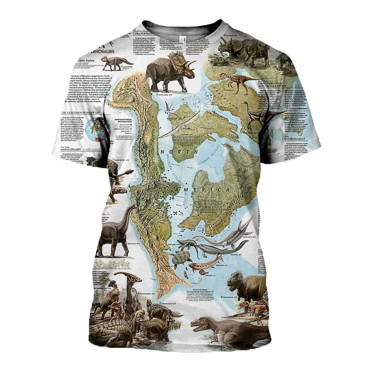3D All Over Printed Dinosaurs Shirts and Shorts - Amaze Style™-3D All Over Printed Clothes