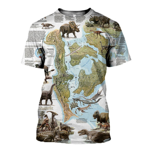 3D All Over Printed Dinosaurs Shirts and Shorts - Amaze Style™-3D All Over Printed Clothes