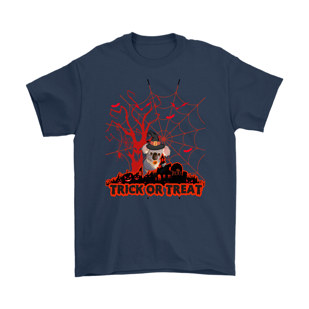 Australian Koala Trick or Treat Halloween Red T-Shirt 01 H9 - Amaze Style™-T-SHIRTS