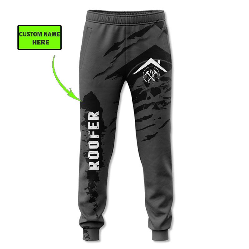 The Roofer Man Green 3D All Over Printed Shirts For Men