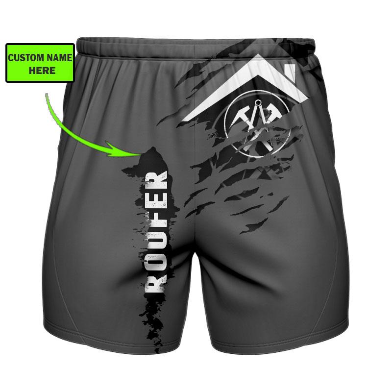 The Roofer Man Green 3D All Over Printed Shirts For Men