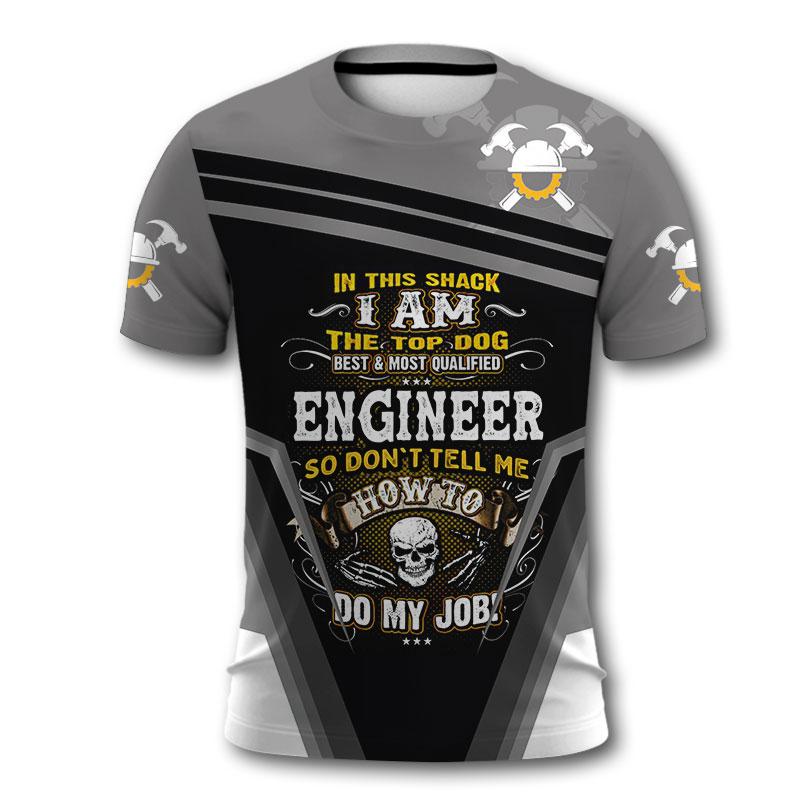 The Engineer 3D All Over Printed Shirts For Men